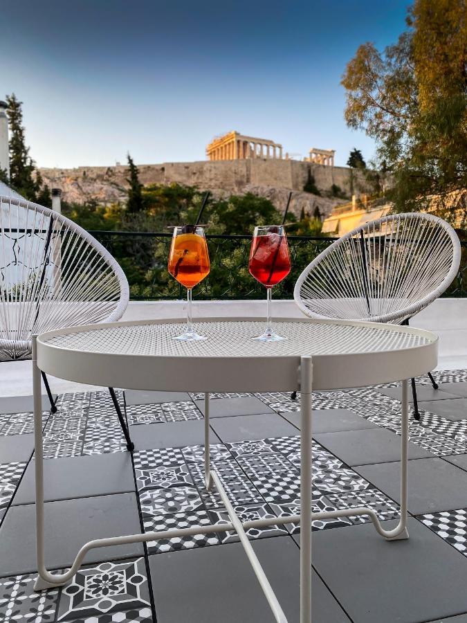 Acropolis Slow Living Apt Under The Parthenon Афины Экстерьер фото