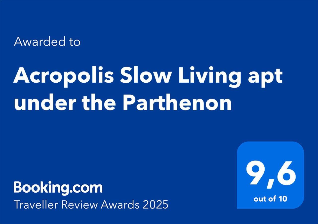 Acropolis Slow Living Apt Under The Parthenon Афины Экстерьер фото